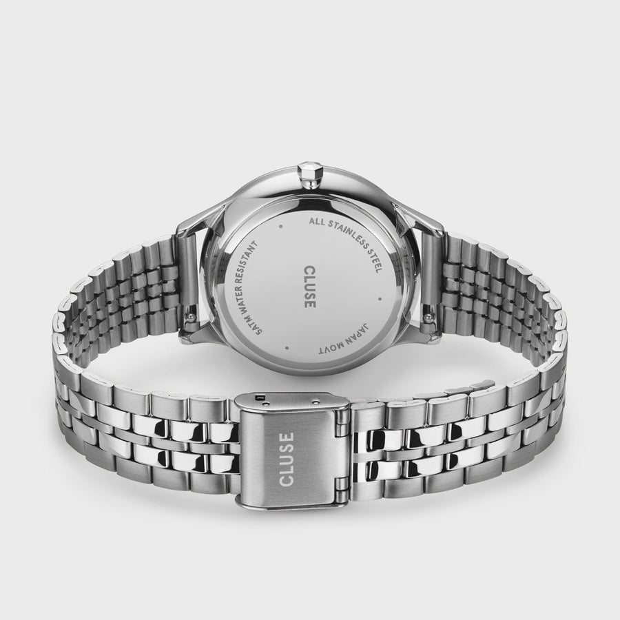 Cluse - Minuit Multifunction Watch Steel, Full Silver Colour