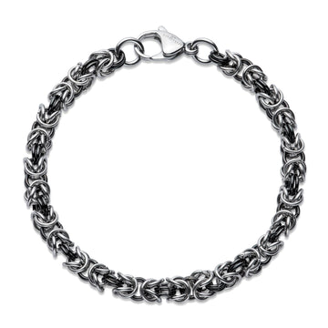 Unique & Co - Gents Byzantine Chain Bracelet