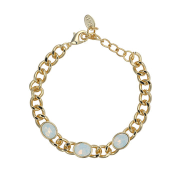 Knight & Day - Alora White Opal Bracelet