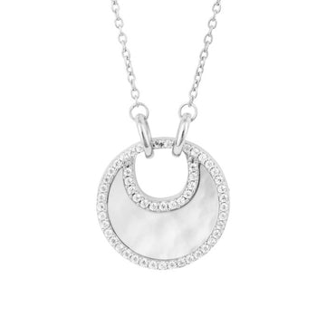 Fiorelli - Crescent Mother of Pearl Necklace