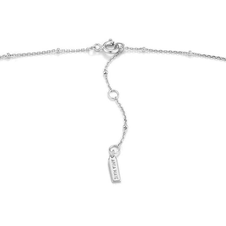 Ania Haie - Silver Beaded Chain Link Necklace