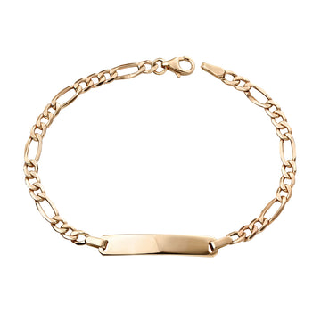 Elements Gold - 9ct Gold Figario Bracelet