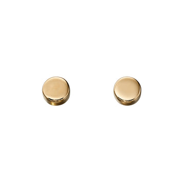 Elements Gold - 9ct Gold Dot Earrings