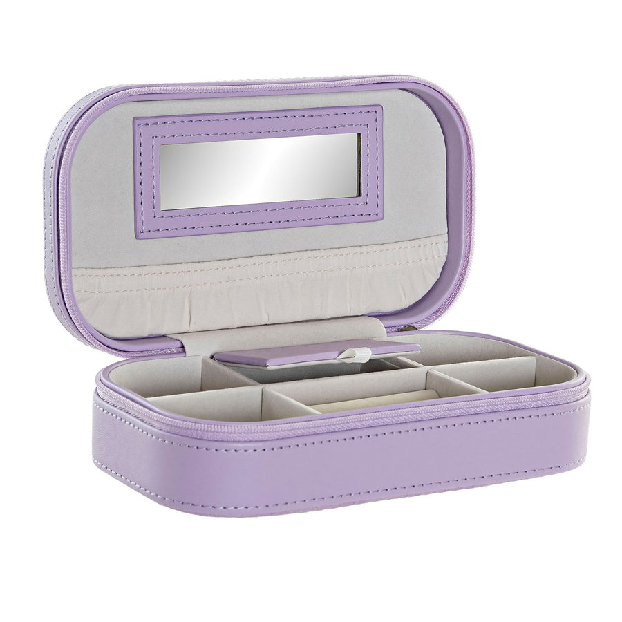 Lilac Travel Jewellery Box