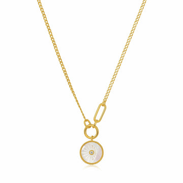 Ania Haie - Eclipse Emblem Gold Necklace