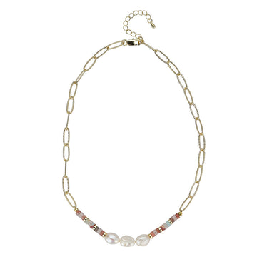 Knight & Day - Kylee Coral Tones Necklace