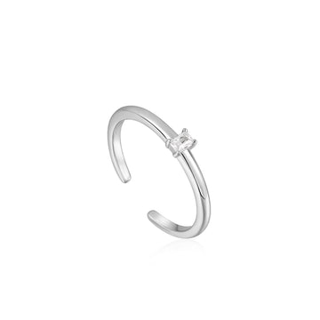 Ania Haie - Silver Glam Adjustable Ring