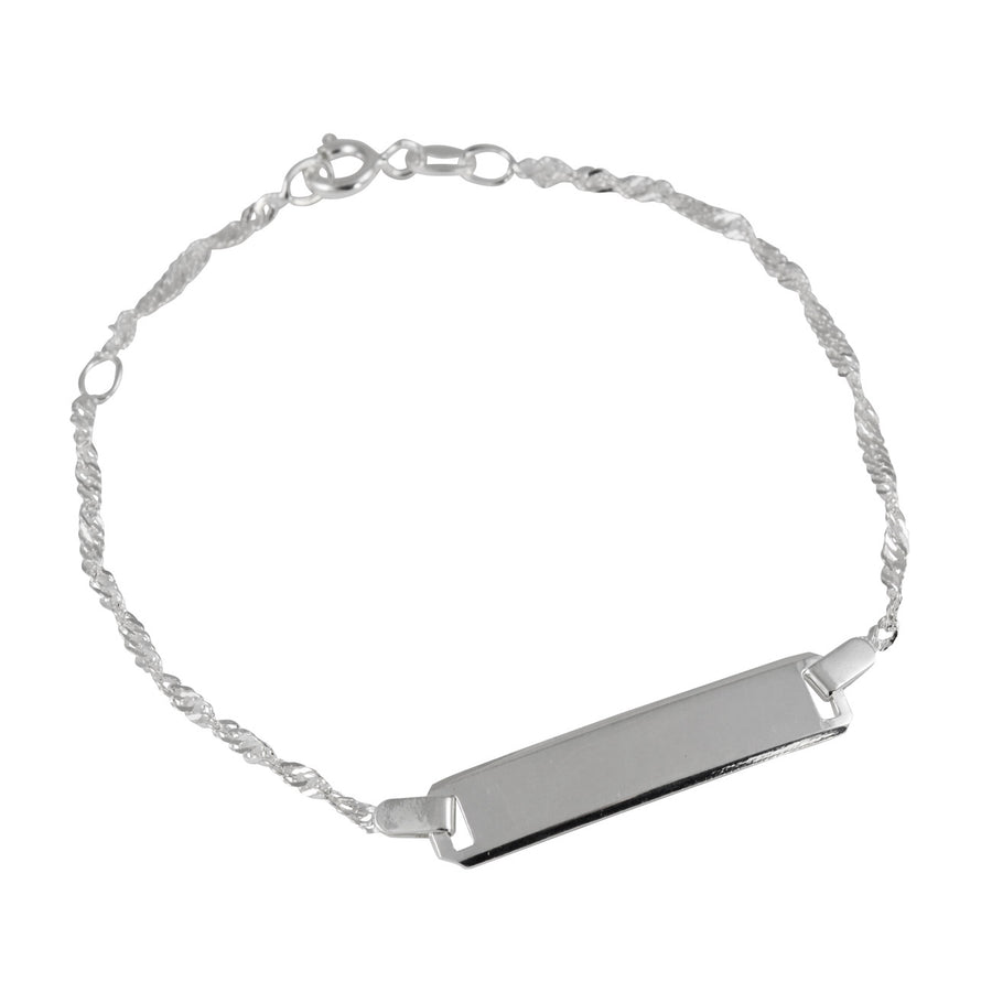 Silver ID Bracelet