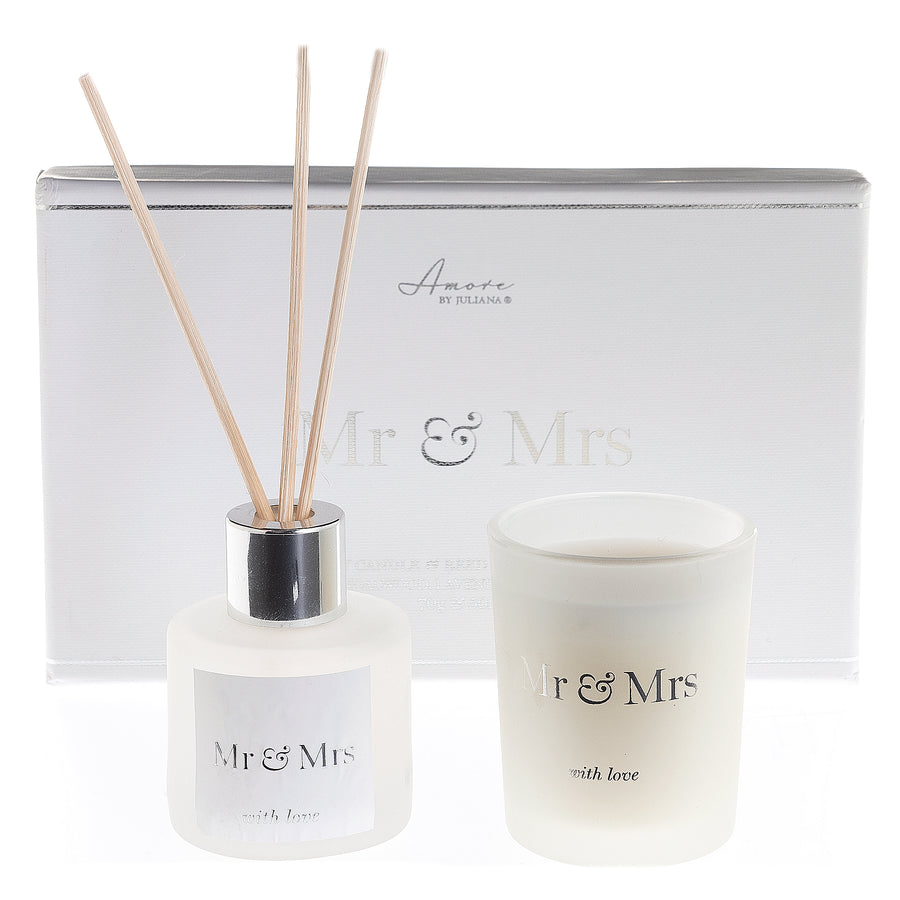 Mr & Mrs Reed Diffuser & Candle Set