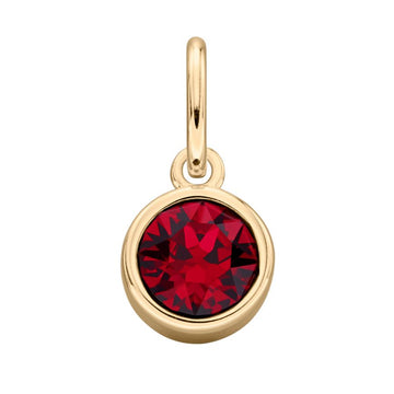 Gold Plated July Birthstone Charm