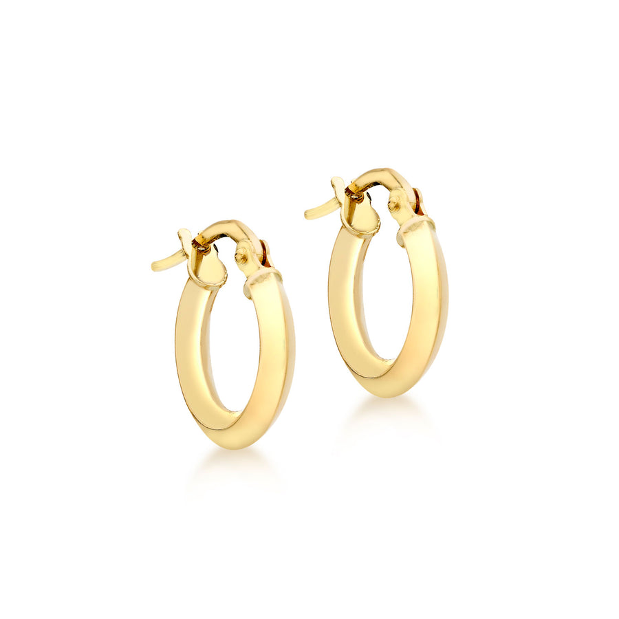 9ct Gold Hoop Earrings