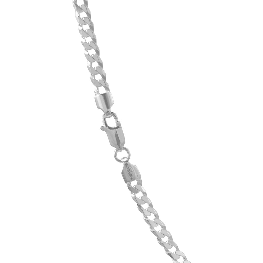 Sterling Silver Curb Necklace