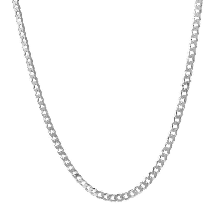 Sterling Silver Curb Necklace