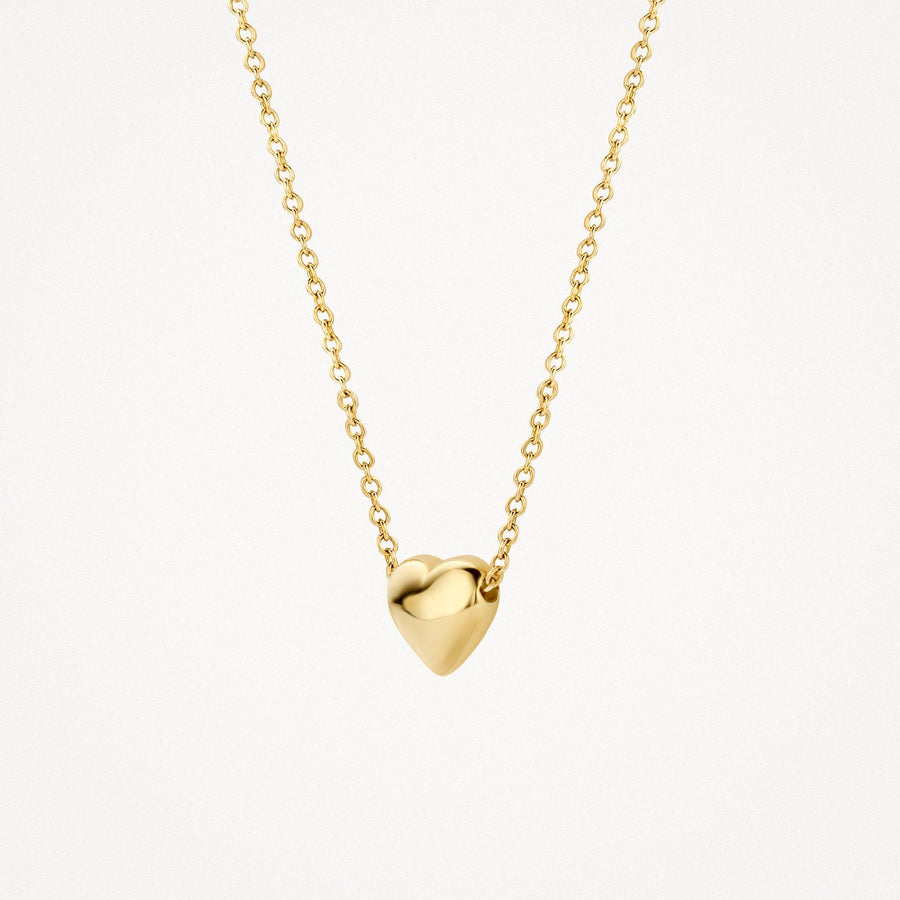 Blush Jewels - 14ct Yellow Gold Heart Pendant