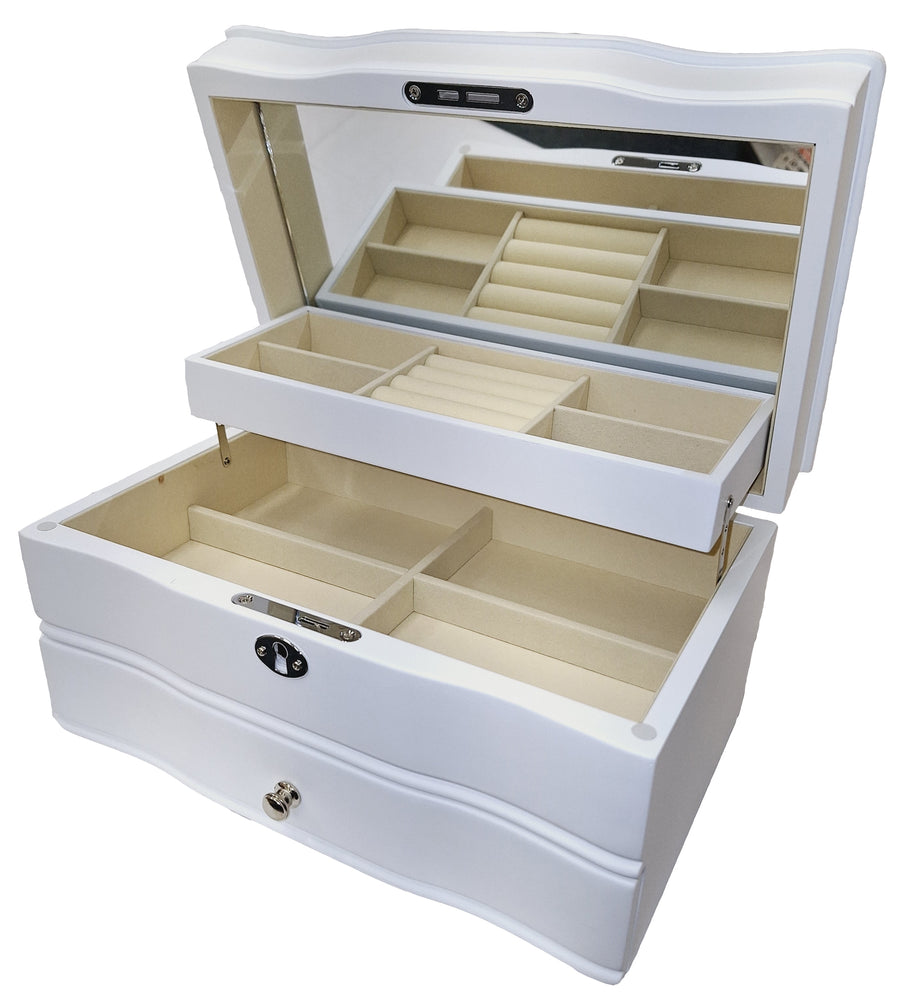 White Jewellery Box