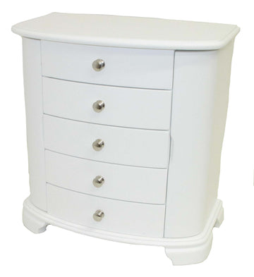 White Jewellery Box