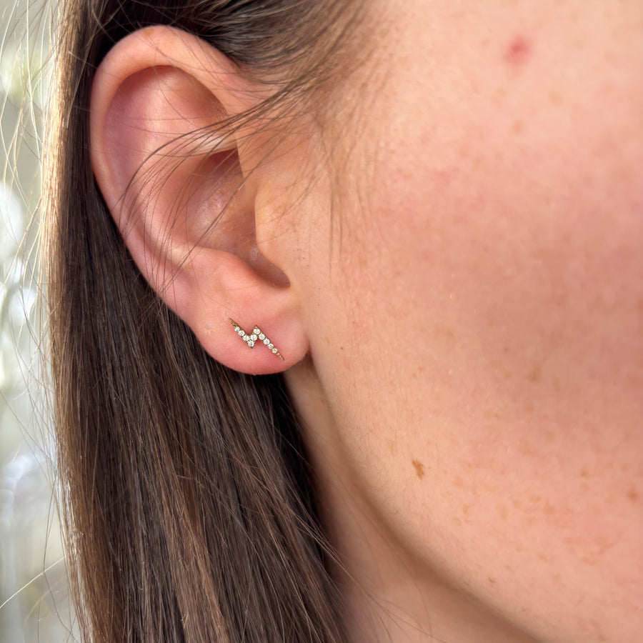Diamond Flash Earrings