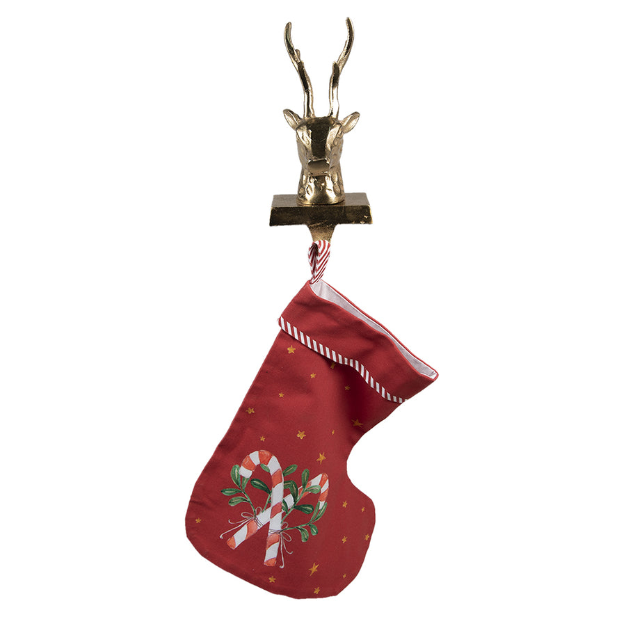 Reindeer Christmas Stocking Hook
