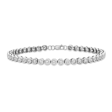 Silver Tennis Bracelet