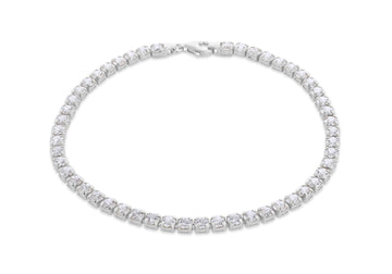 Silver Tennis Bracelet