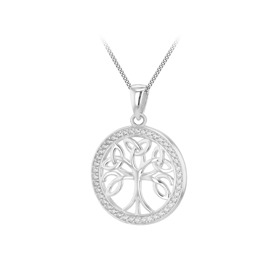 Sterling Silver Celtic Tree of Life Necklace