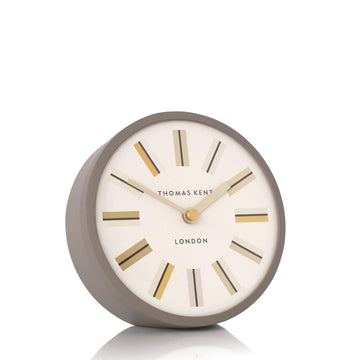 Swift Mantel Clock - Dusky Taupe