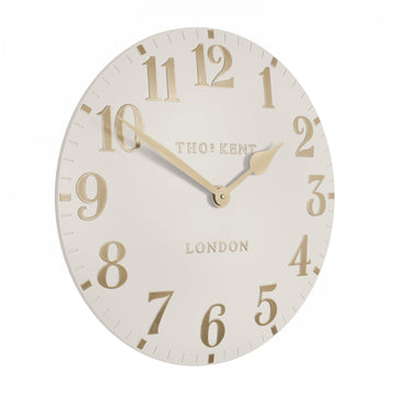 Arabic Large Wall Clock - Oatmeal