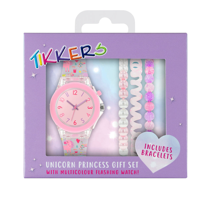 Tikkers Unicorn Princess Watch Gift Set