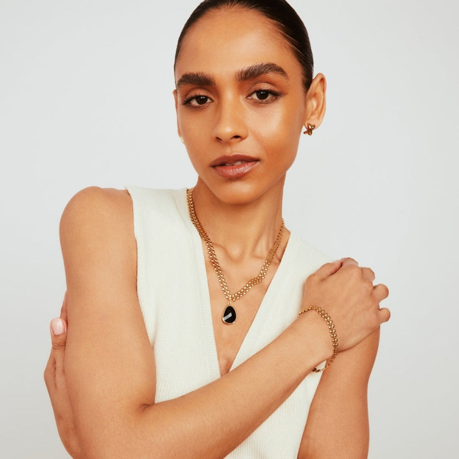 Knight & Day - McKinley Jet Drop Necklace