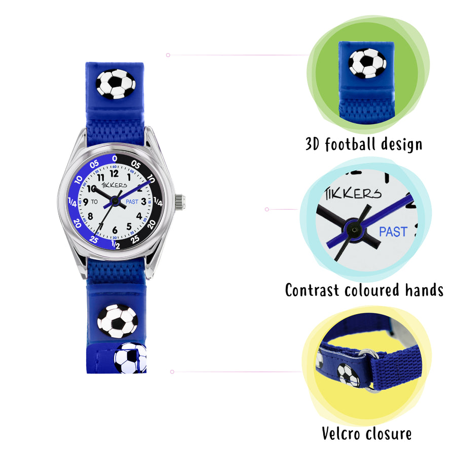 Tikkers Football Watch Gift Set