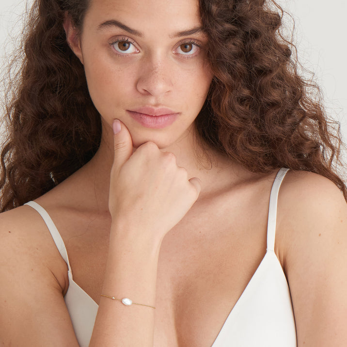 Ania Haie - Gold Pearl Bracelet
