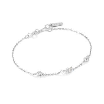Ania Haie - Silver Twist Wave Chain Bracelet