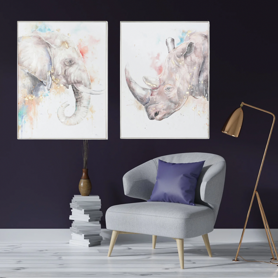 Wall Art - Rhino