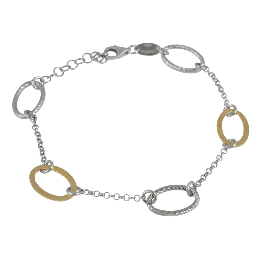 Fraboso - Oval Link Chain Bracelet Yellow