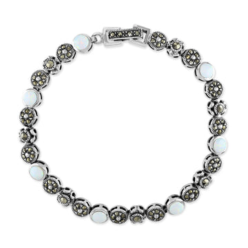 Marcasite Opal Bracelet