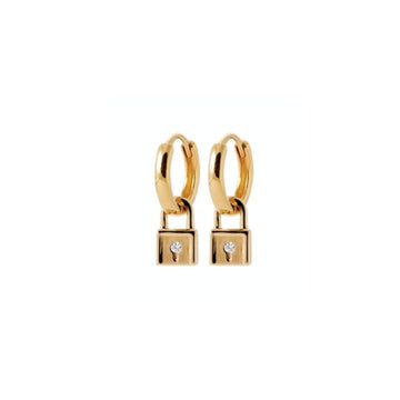 Burren - Locking For Love Earrings