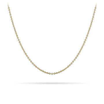 Gisser - Gold Plated Tiny Anchor Chain