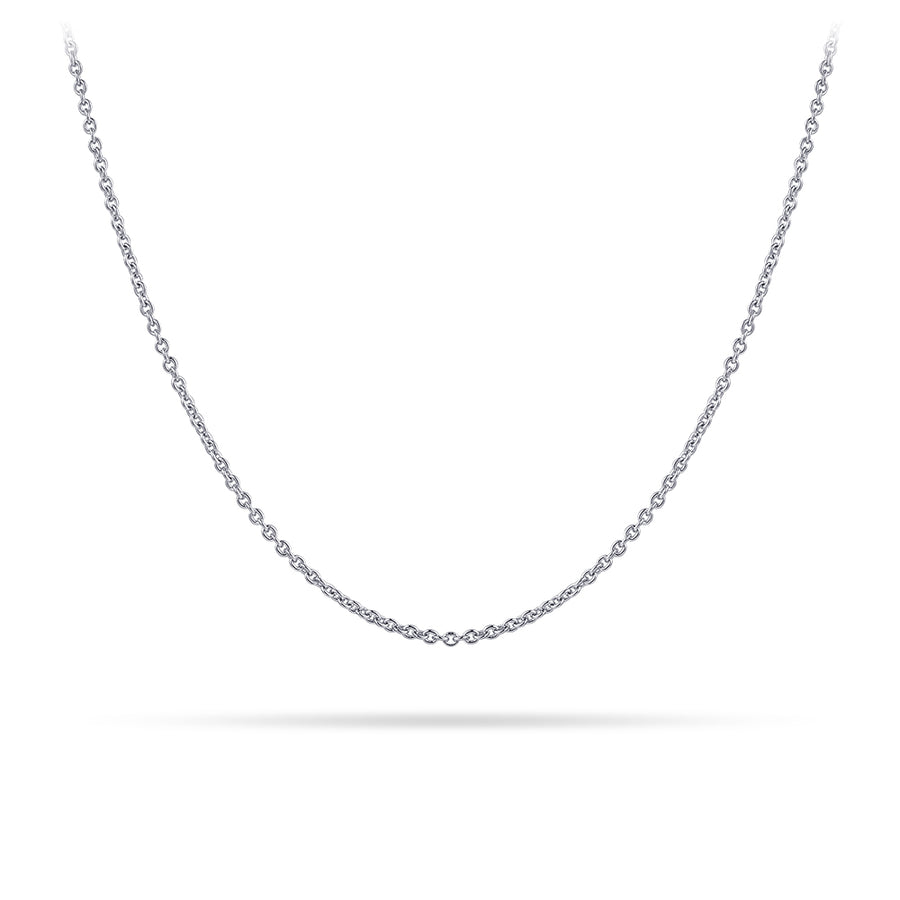 Gisser - Silver Tiny Anchor Chain