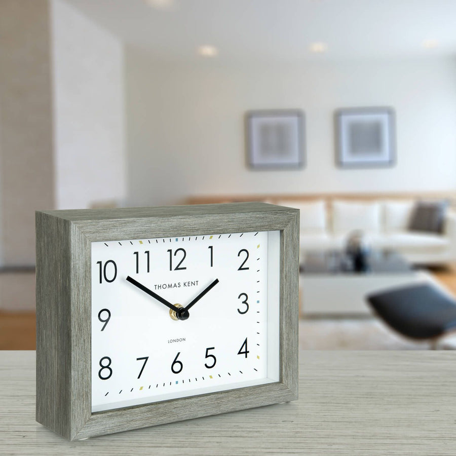 Smithfield Mantel Clock - Limestone