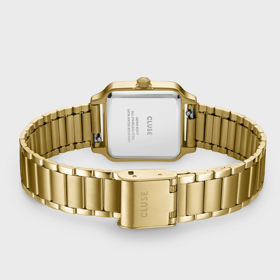 Cluse - Gracieuse Petite Watch Steel, Dark Cherry, Gold Colour