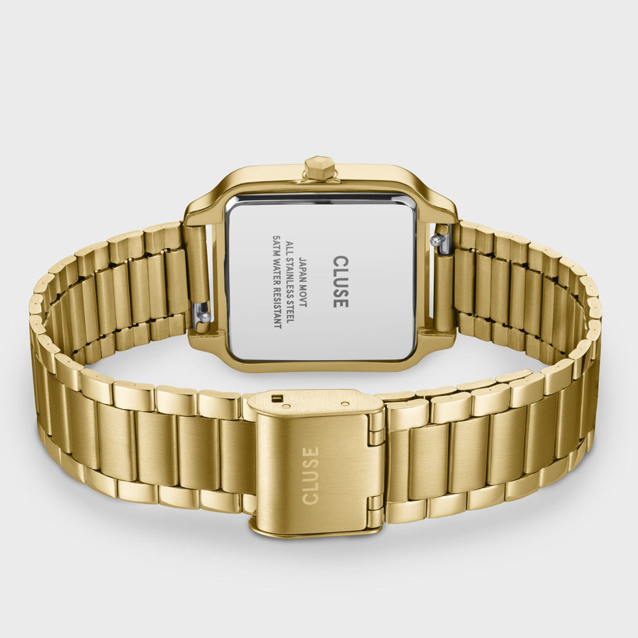 Cluse - Gracieuse Watch Steel, Sunray Textured, Gold Colour