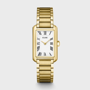 Cluse - Belisenna Watch Steel, White, Gold Colour