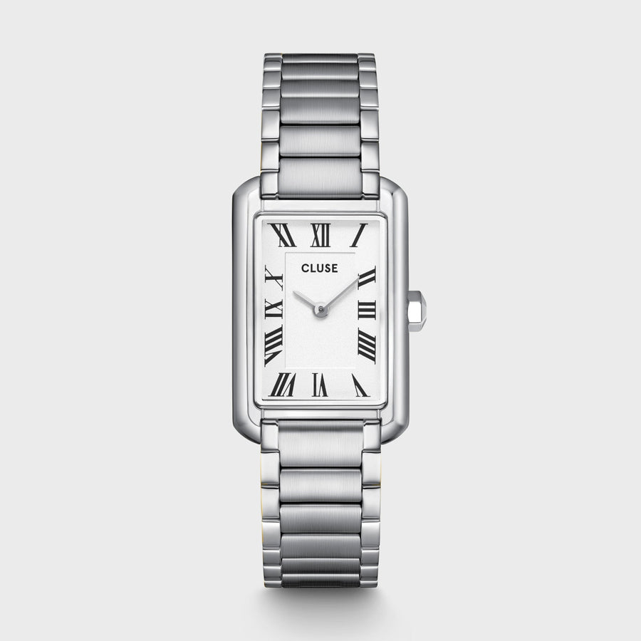 Cluse - Belisenna Watch Steel, White, Silver Colour