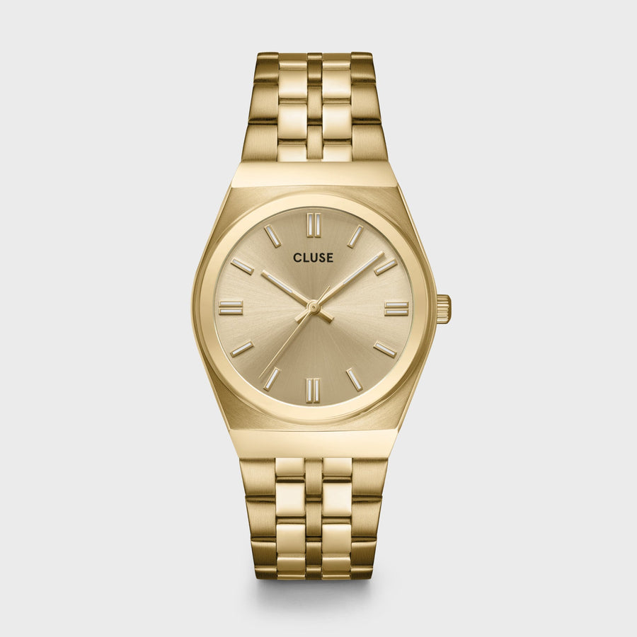 Cluse - Retro 70's Watch Steel, Full Gold Colour