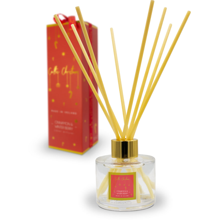 Celtic Candles - Christmas Diffuser - Cinnamon & Winter Berries  hi