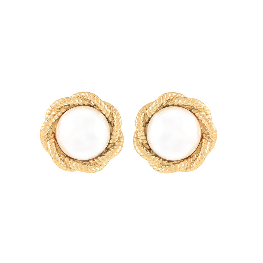 Knight & Day - Classic Faux Pearl Earrings