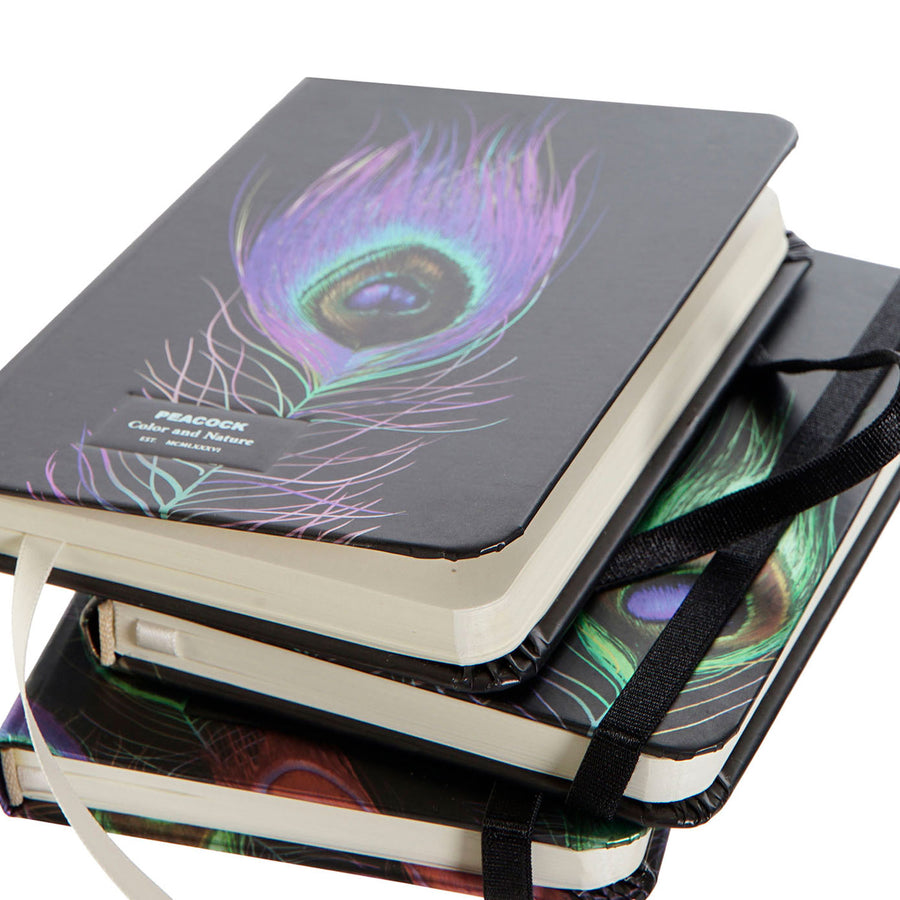 Peacock Feather Notebook