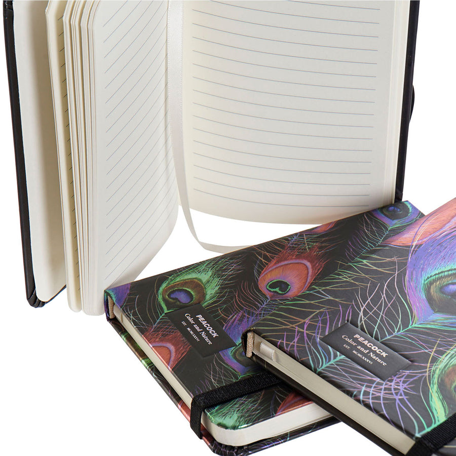 Peacock Feather Notebook