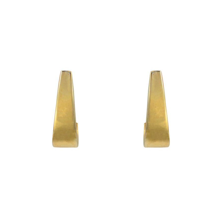 9ct Gold Curve Earrings
