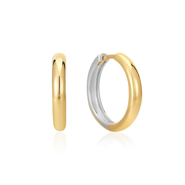 Ania Haie - Two Tone Hoop Earrings